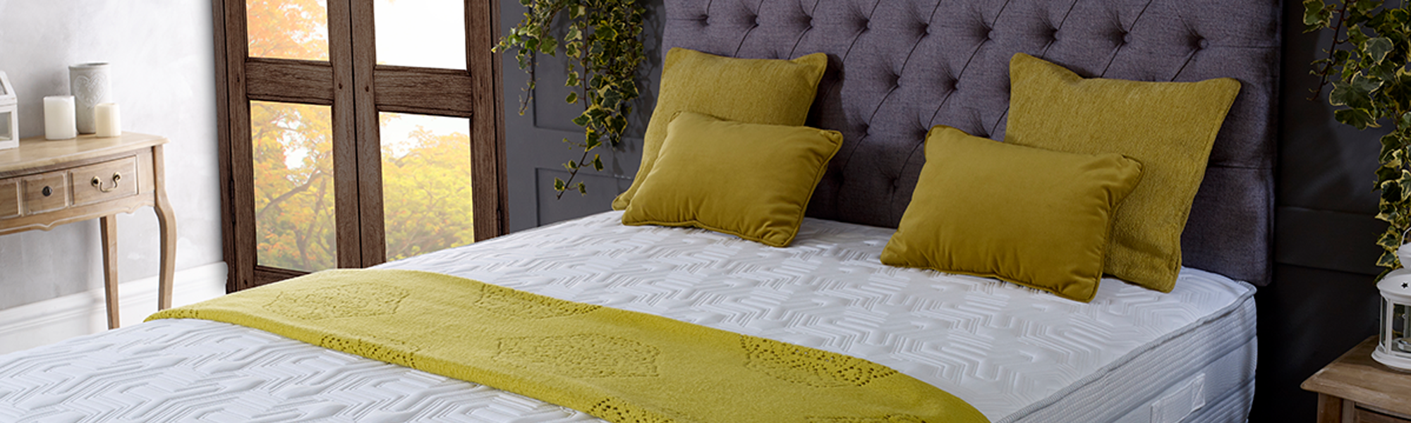 Double Fabric Headboards