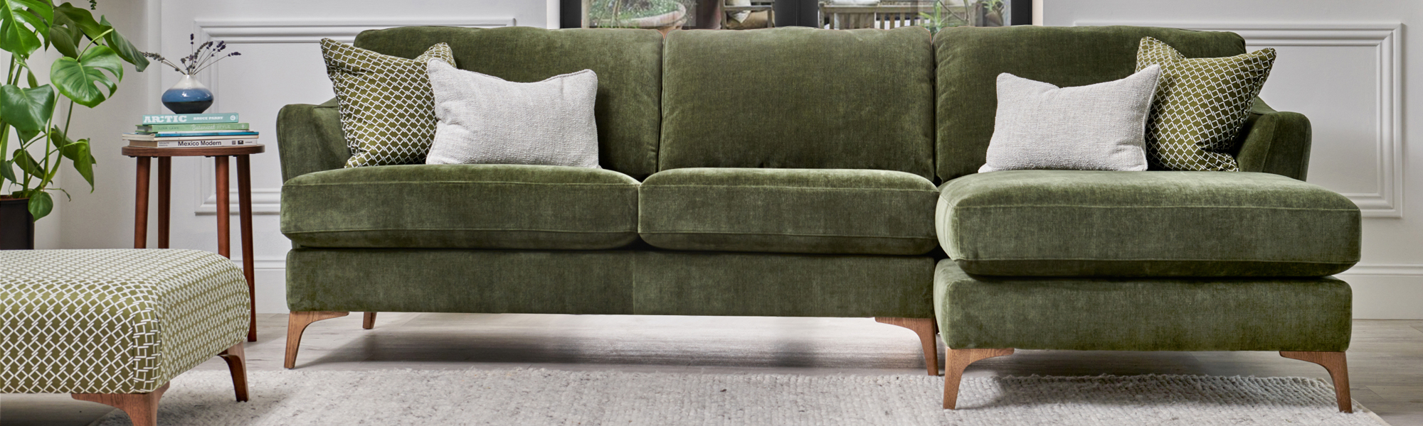 Fabric Corner Sofas