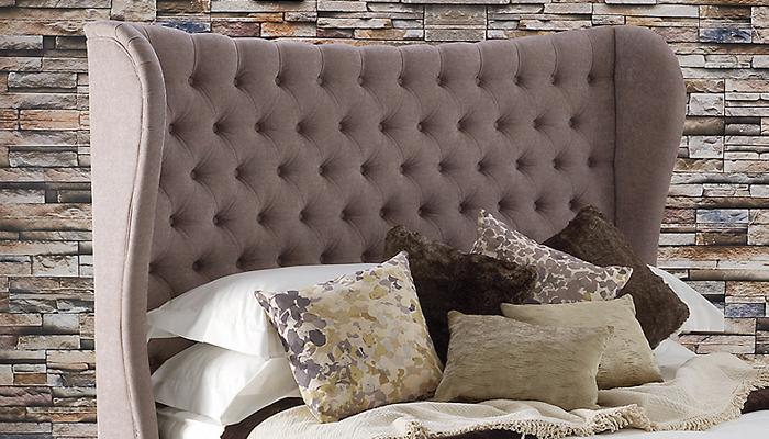 Single Euro Slim Headboard