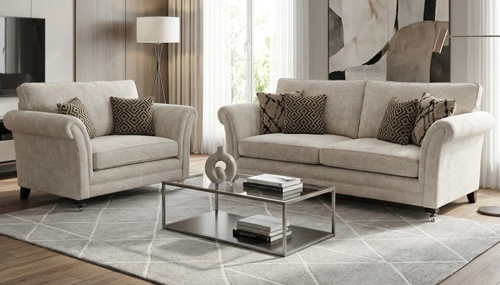 Grand Sofa And Snuggler 