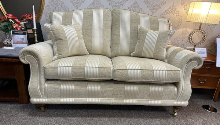 2 Seater Low Armed Legged Sofa